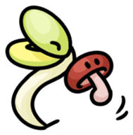 MOYASHI snake sticker #2754997