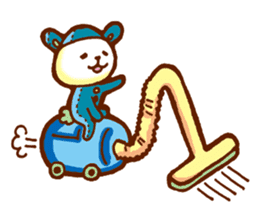 Full-body suit Rabbit&Bear sticker #2755490