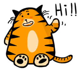 Totora the Tiger sticker #2755652