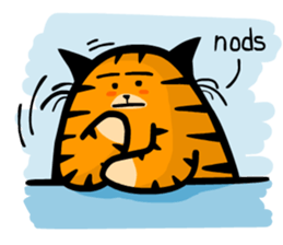 Totora the Tiger sticker #2755654