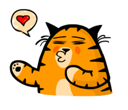 Totora the Tiger sticker #2755681