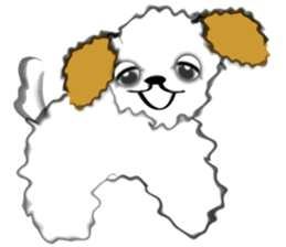 Family dog "marusuke" sticker #2756014