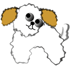 Family dog "marusuke" sticker #2756016