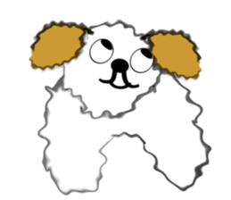 Family dog "marusuke" sticker #2756021