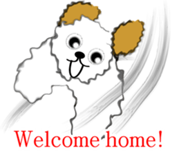 Family dog "marusuke" sticker #2756024