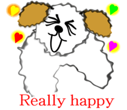 Family dog "marusuke" sticker #2756025