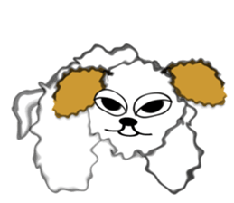 Family dog "marusuke" sticker #2756029