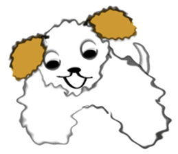 Family dog "marusuke" sticker #2756036