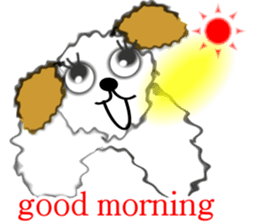 Family dog "marusuke" sticker #2756039