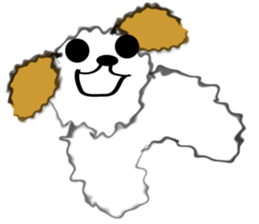 Family dog "marusuke" sticker #2756043