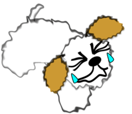 Family dog "marusuke" sticker #2756045