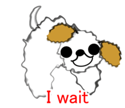 Family dog "marusuke" sticker #2756048