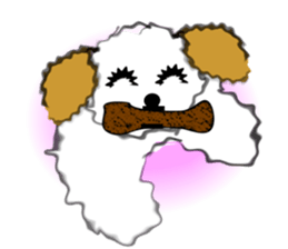 Family dog "marusuke" sticker #2756050