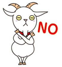 Baar! Baar! goat sticker #2756110