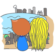 Belle&Kris : Abnormal People University sticker #2756158