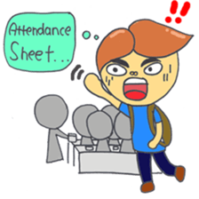 Belle&Kris : Abnormal People University sticker #2756172