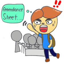 Belle&Kris : Abnormal People University sticker #2756172