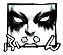 Square face of the Corpse painters sticker #2756680