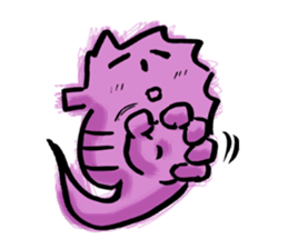 Strange seahorses marlco sticker #2756735