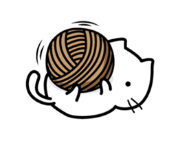 Me-Me cat & Friend sticker #2756863