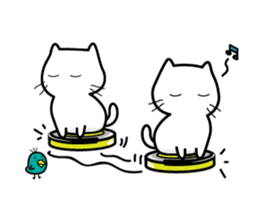Me-Me cat & Friend sticker #2756865