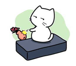 Me-Me cat & Friend sticker #2756869
