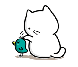 Me-Me cat & Friend sticker #2756873