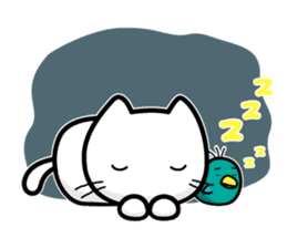 Me-Me cat & Friend sticker #2756875