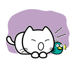 Me-Me cat & Friend sticker #2756876