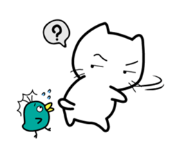 Me-Me cat & Friend sticker #2756890