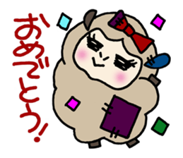 Patchy stuffed toy vol2 "sheep" sticker #2757100