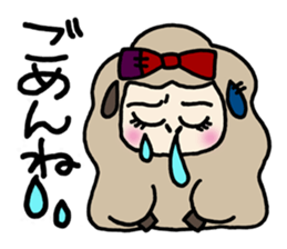 Patchy stuffed toy vol2 "sheep" sticker #2757124