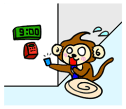 JumpJi : The Salary Monkey sticker #2757511
