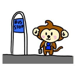 JumpJi : The Salary Monkey sticker #2757523