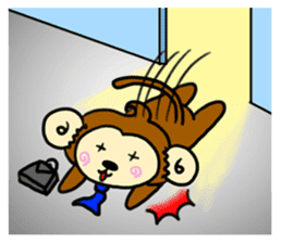 JumpJi : The Salary Monkey sticker #2757527