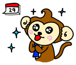 JumpJi : The Salary Monkey sticker #2757530