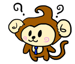 JumpJi : The Salary Monkey sticker #2757544