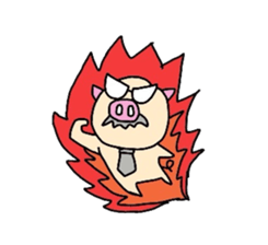 Office worker Butao sticker #2757806