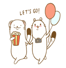 Mina & Koko : Sweetheart sticker #2757855