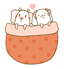 Mina & Koko : Sweetheart sticker #2757860