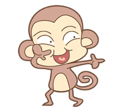 Juking Monkey. sticker #2757987