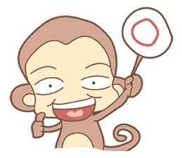 Juking Monkey. sticker #2757994