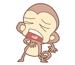 Juking Monkey. sticker #2757996