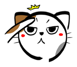 Tortoiseshell cat Sticker sticker #2758039