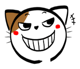 Tortoiseshell cat Sticker sticker #2758049