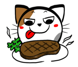 Tortoiseshell cat Sticker sticker #2758054