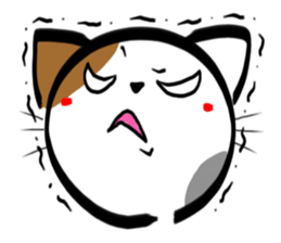 Tortoiseshell cat Sticker sticker #2758056