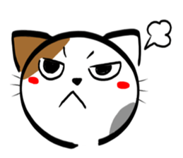 Tortoiseshell cat Sticker sticker #2758061