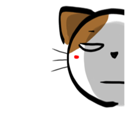 Tortoiseshell cat Sticker sticker #2758066