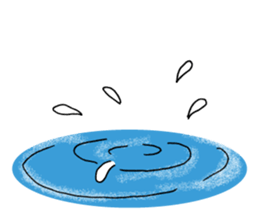 Water surface of the artist sticker #2758082